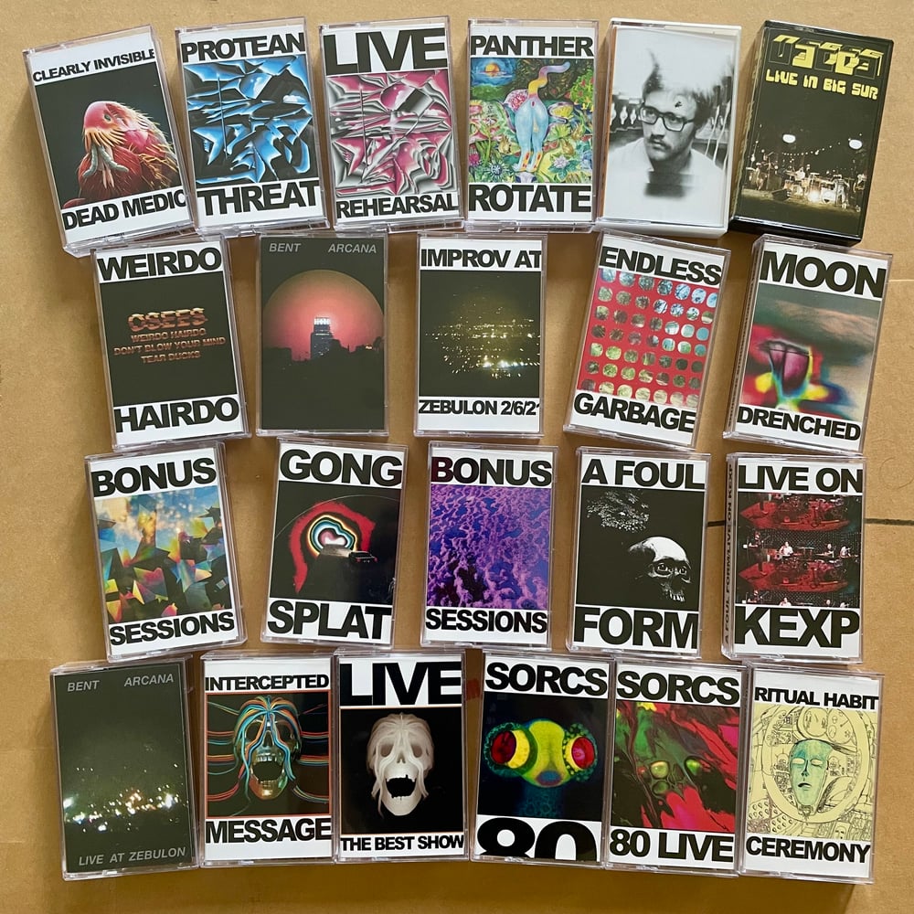 Image of OSEES / John Dwyer Cassette Tape Archive Box Set