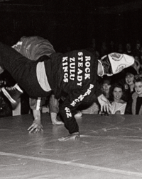 Image 2 of Rock Steady Zulu Kings, blue S (18"P2P, 27"S2H, 29.5C2C)  