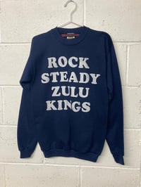 Image 1 of Rock Steady Zulu Kings, blue S (18"P2P, 27"S2H, 29.5C2C)  