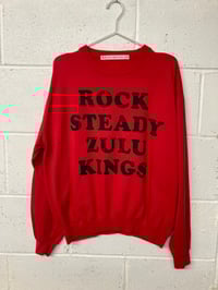 Image 1 of ROCK STEADY ZULU KINGS, red L (25"P2P, 25"S2H, 30"C2C) Second  