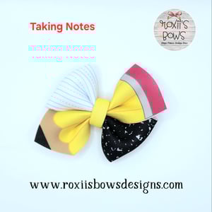 Image of Colored Pencils Bows