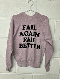 Image 1 of FAIL BETTER, grey M (19"P2P, 24"S2H, 30"C2C) 