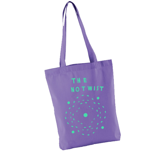 "PLANETEN" (VIOLET) <br>ECO TOTE BAG