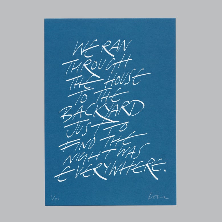 Image of We Ran Through The House...