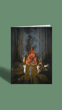 PRE ORDER Dance of the familiars greeting card 