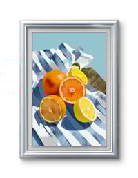 Image 1 of Oranges and Lemons on a Summer Day