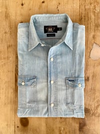 Image 1 of RRL INDIGO CHAMBRAY WORK-SHIRT