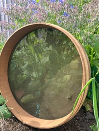 Image 1 of Large Vintage Wooden Sieve