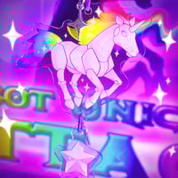 Image 1 of Robot Unicorn Attack Linked Charm