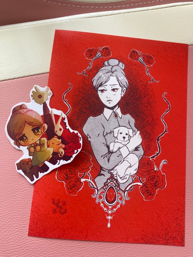 Rule of Rose: Print and Sticker 