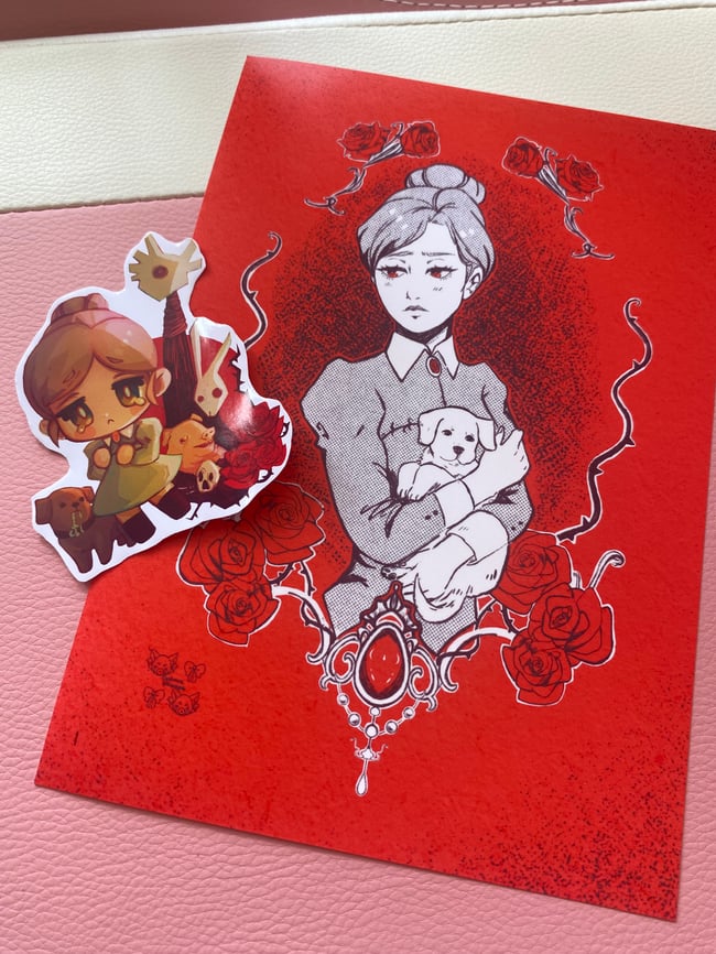 Rule of Rose: Print and Sticker 
