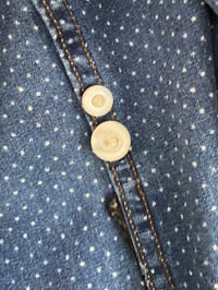Image 14 of RRL DOT PRINT INDIGO WORK-SHIRT