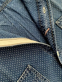 Image 8 of RRL DOT PRINT INDIGO WORK-SHIRT