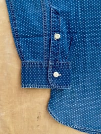 Image 5 of RRL DOT PRINT INDIGO WORK-SHIRT