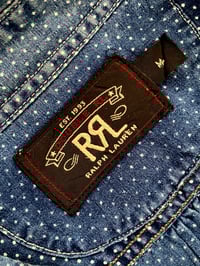 Image 10 of RRL DOT PRINT INDIGO WORK-SHIRT
