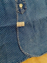 Image 11 of RRL DOT PRINT INDIGO WORK-SHIRT