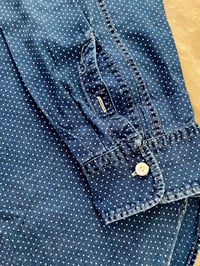 Image 13 of RRL DOT PRINT INDIGO WORK-SHIRT