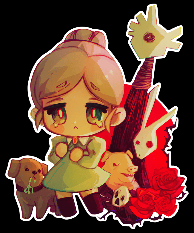 Rule of Rose: Print and Sticker 