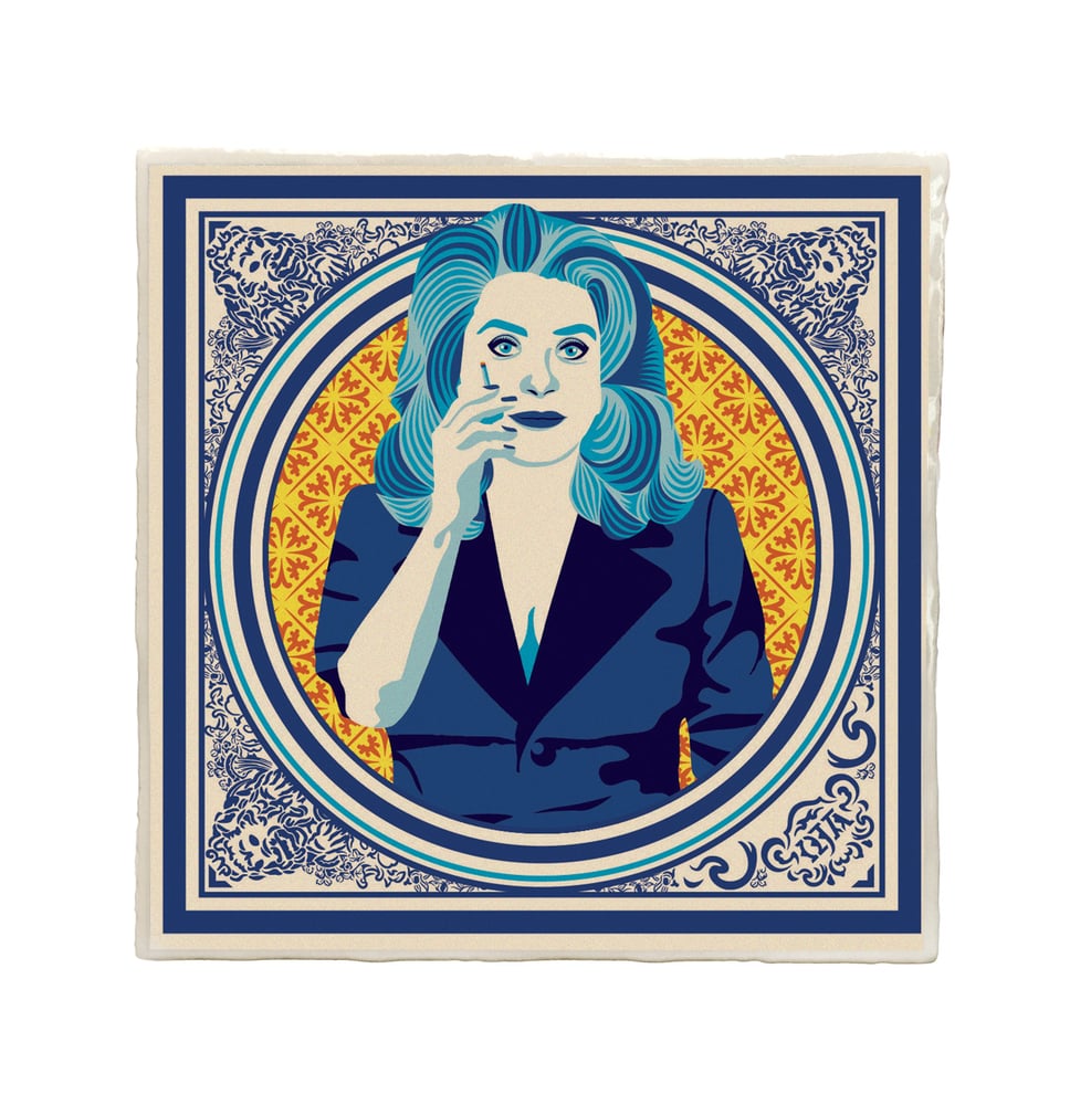 Catherine Deneuve — Azulejo - Ex-voto 