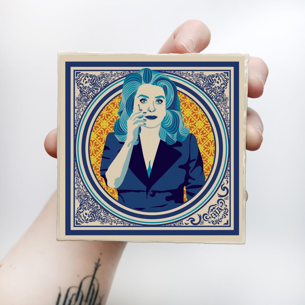 Catherine Deneuve — Azulejo - Ex-voto 