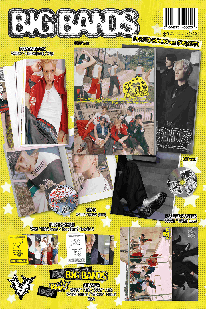 Image of WayV ‘Big Bands’ (Photobook Ver.)