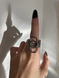 Image 4 of “Triple Shield” Chainmaille Ring 