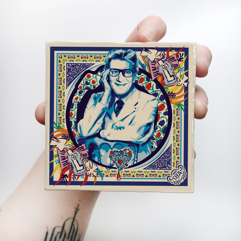 Yves Saint Laurent — Azulejo - Ex-voto