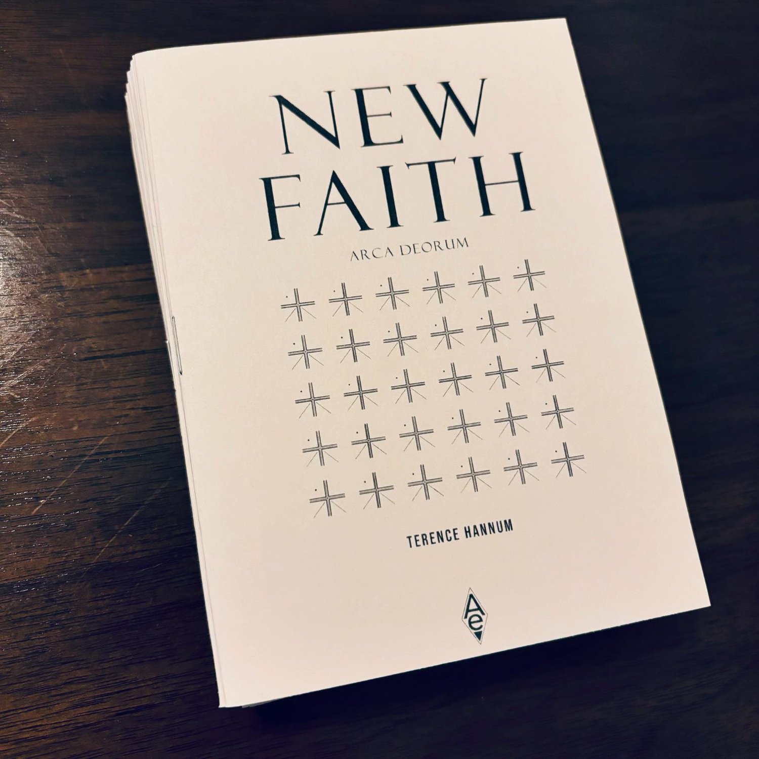 Image of TERENCE HANNUM "NEW FAITH"  (Story Collection)