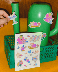 Image 2 of Critter Sticker Sheet