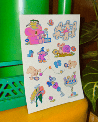 Image 3 of Critter Sticker Sheet