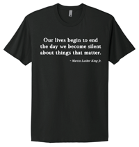 Image 1 of MLK Things That Matter Short Sleeve Tee