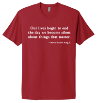 Image 2 of MLK Things That Matter Short Sleeve Tee