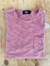 Image 1 of RRL DOBBY POCKET T-SHIRT