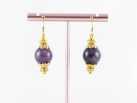 Antique Amethyst Earrings