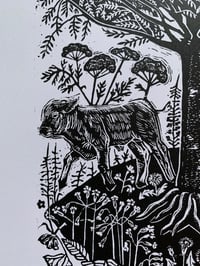 Image 2 of ‘Summer Is A Coming In’ Ltd ed linocut print
