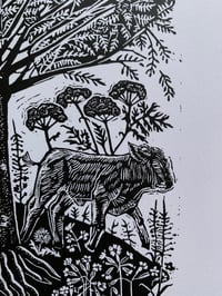 Image 4 of ‘Summer Is A Coming In’ Ltd ed linocut print