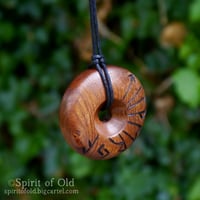 Image 3 of Wych Elm Protection Faery Ring Pendant (PE1924)