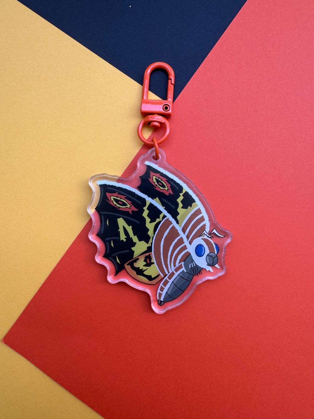 Image of Queen of Kaiju Keychain