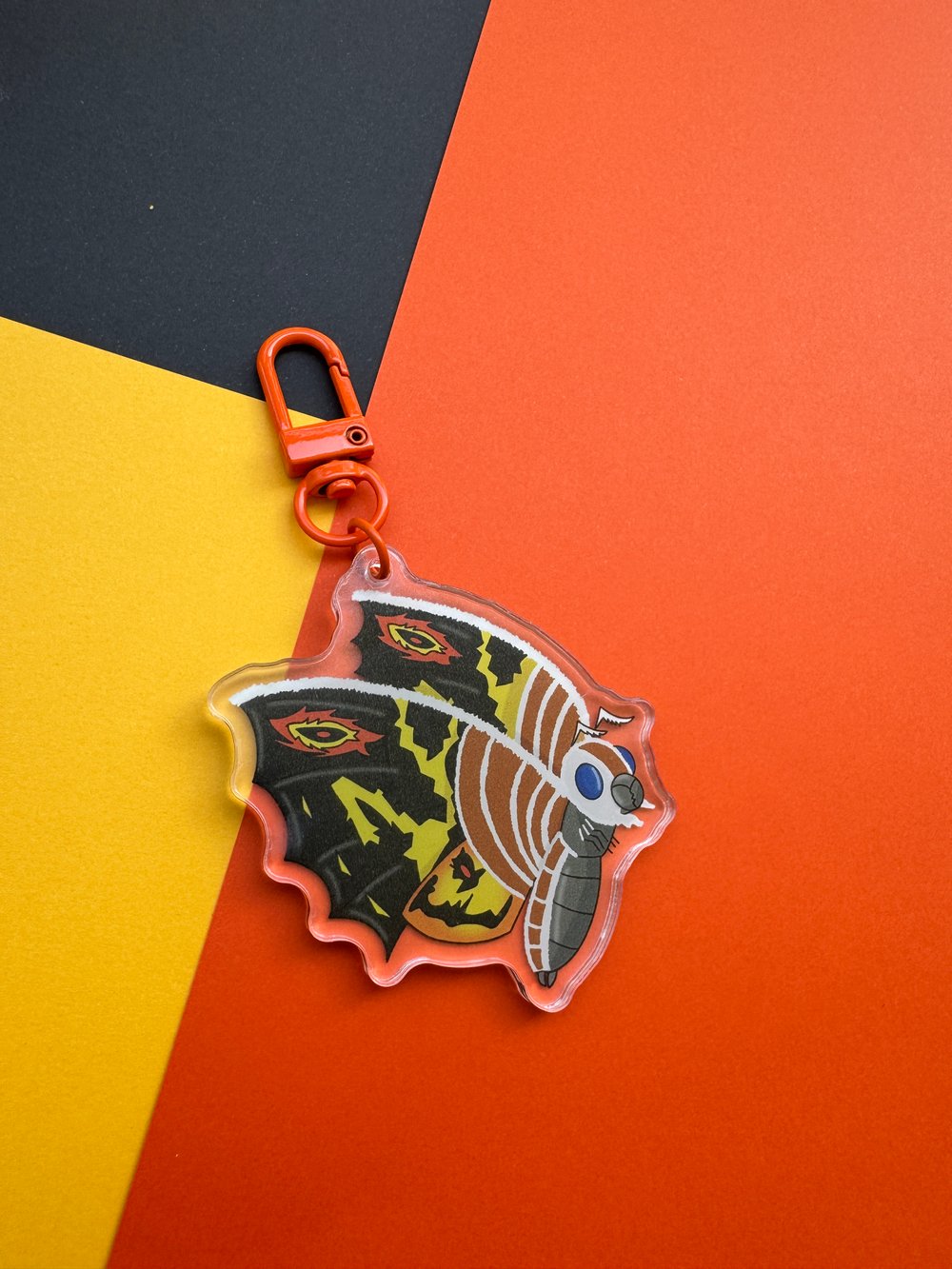 Image of Queen of Kaiju Keychain