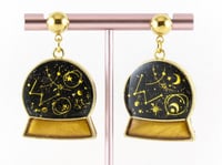 Crystal Ball Earrings