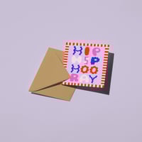 Image 2 of Hip Hip Hooray Card