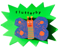 Flutterby Badge
