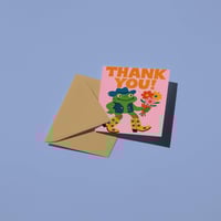 Image 2 of Froggy Says Thank You Card