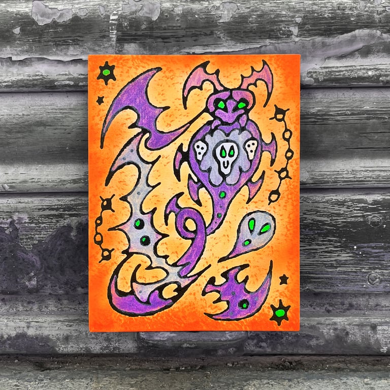 Alien Mantis ✶ Painting