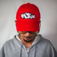 Dvision Unisex Dad Hat (Cherry)