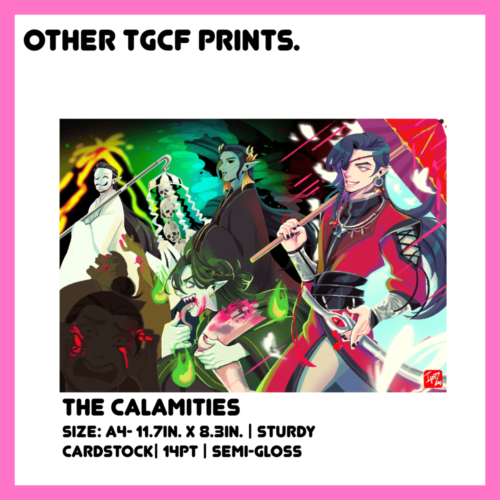Image of [ PREORDER ] OTHER TGCF PRINTS