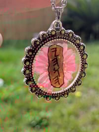 Image 1 of Sacred Name Daisy Necklace