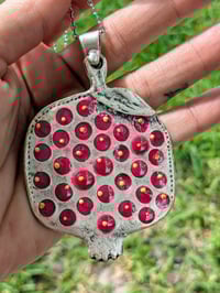 Image 2 of Large Pomegranate Necklace