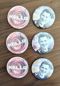 Celebrity Chef Pin-back Button Set