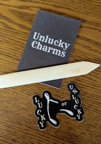 Image 1 of Unlucky Charms Zine + Sticker Pack